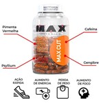 Max CUT Termogênico Cafeína+ Psyllium+ Gengibre+ Pimenta Vermelha