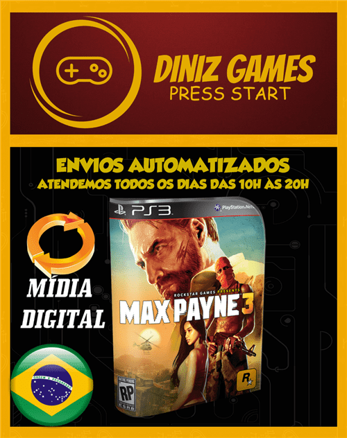Ficha técnica e caractérísticas do produto Max Payne 3 Ps3