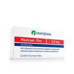Ficha técnica e caractérísticas do produto Maxicam Plus 2mg - 8 Comprimidos
