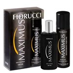 Ficha técnica e caractérísticas do produto Maximus Deo Colônia Fiorucci - Kit Perfume Masculino + Desodorante Spray Kit