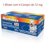Ficha técnica e caractérísticas do produto Mectimax Vermífugo 3 Mg Agener União - 1 Blister com 4 Comprs