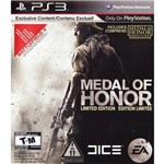 Ficha técnica e caractérísticas do produto Medal Of Honor Limited Edition - Ps3 - Ea