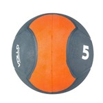 Ficha técnica e caractérísticas do produto Medicine Ball 5kg Vollo Preta/Laranja