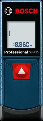 Ficha técnica e caractérísticas do produto Medidor de Distancia a Laser GLM 20 - 20 Metros - Bosch