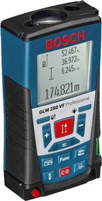 Ficha técnica e caractérísticas do produto Medidor de Distancia a Laser Glm 250 Vf - Bosch