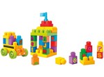 Mega Bloks First Blocks - Trem 123 50 Peças - Mattel