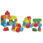 Ficha técnica e caractérísticas do produto Mega Bloks Mattel Blocos 1-2-3