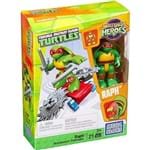 Ficha técnica e caractérísticas do produto Mega Bloks Tartarugas Ninja Jr com Skate Raphael - Mattel