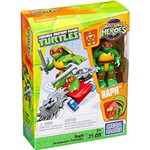 Ficha técnica e caractérísticas do produto Mega Bloks Tartarugas Ninja JR com Skate Raphael - Mattel