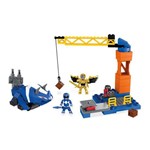Mega Construx Power Rangers - Batalha do Ranger Azul - Mattel