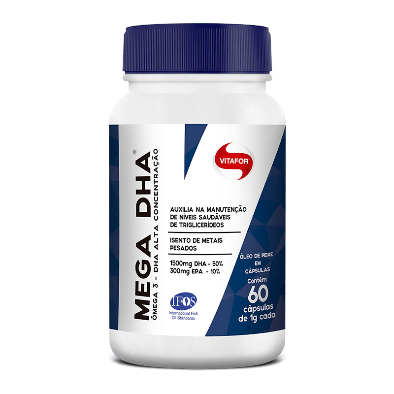 Ficha técnica e caractérísticas do produto Mega DHA (60caps) Vitafor