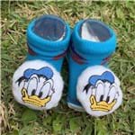 Ficha técnica e caractérísticas do produto Meia Bebê Azul Pato Donald