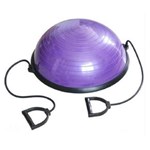 Ficha técnica e caractérísticas do produto Meia Bola para Pilates e Yoga + Corda Puxador