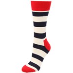 Ficha técnica e caractérísticas do produto Meia Happy Socks Stripes