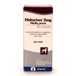 Ficha técnica e caractérísticas do produto Meloxivet 10 Comprimidos - 2mg