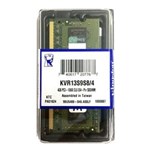 Ficha técnica e caractérísticas do produto Memória 4 GB DDR3 de Notebook Sodimm Kingston 2KVR13S9S8/4