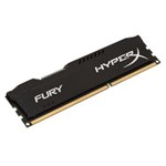 Ficha técnica e caractérísticas do produto Memória 4GB DDR3 Kingston HyperX Fury 1333MHz Black (HX313C9FB/4)