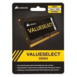 Ficha técnica e caractérísticas do produto Memória Corsair 8GB DDR4 SODIMM 2133MHz CL15 ValueSelect para Notebook
