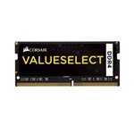 Ficha técnica e caractérísticas do produto Memória Corsair Valueselect 4GB DDR4 2133Mhz para Notebook CMSO4GX4M1A2133C15