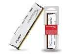 Ficha técnica e caractérísticas do produto Memoria Desktop Gamer DDR4 HYPERX FURY 8GB 2400MHZ NON-ECC CL15 DIMM White HX424C15FW2/8