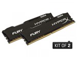 Ficha técnica e caractérísticas do produto Memoria Desktop Gamer DDR4 HYPERX HX424C15FB2K2/16 FURY 16GB KIT(2X8GB) 2400MHZ CL15 DIMM BLACK - Generico