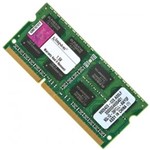 Ficha técnica e caractérísticas do produto Memória 2GB DDR3 1333Mhz de Notebook Kingston Kvr1333d3s9/2g
