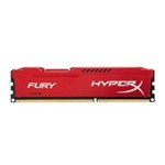 Ficha técnica e caractérísticas do produto Memória Hyperx Fury 4gb Ddr3 1600mhz Red