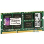 Ficha técnica e caractérísticas do produto Memoria Kingston 8GB DDR3 1333MHz para Notebook