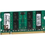 Ficha técnica e caractérísticas do produto Memória Kingston 2GB Ddr2 667Mhz para Notebooks