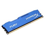 Ficha técnica e caractérísticas do produto Memoria Kingston Hyper X Fury Blue 8GB 1600MHz DDR3 HX316C10F/8