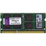 Ficha técnica e caractérísticas do produto Memoria Note Kingston 8GB CL11 1600MHz DDR3 SODIMM KVR16S11/8