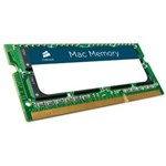 Ficha técnica e caractérísticas do produto Memória Notebook DDR3 - 8GB / 1.600MHz - Corsair Mac - CMSA8GX3M1A1600C11