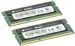 Ficha técnica e caractérísticas do produto Memória Notebook DDR3 - 8GB (2x 4GB) / 1.066MHz - Corsair Mac - CMSA8GX3M2A1066C7