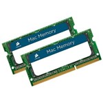 Ficha técnica e caractérísticas do produto Memória Notebook DDR3 - 8GB (2x 4GB) / 1.333MHz - Corsair Mac - CMSA8GX3M2A1333C9