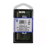 Ficha técnica e caractérísticas do produto Memória P/ Notebook 8GB DDR3 KVR16LS11/8 - Kingston