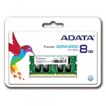 Ficha técnica e caractérísticas do produto Memória para Notebook Adata 8GB 2400MHZ DDR4 AD4S240038G17-S