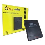 Ficha técnica e caractérísticas do produto Memory Card 16mb para Playstation 2 Ps2 FR-210/16