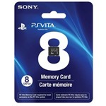 Ficha técnica e caractérísticas do produto Memory Card Memória 8gb para Ps Vita