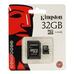 Memory Card SD Class 4 Micro+adapter 32gb Kingston