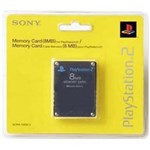 Ficha técnica e caractérísticas do produto Memory Card Sony 8MB P/ PS2