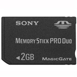 Ficha técnica e caractérísticas do produto Memory Stick Pro Duo 2Gb - Sony