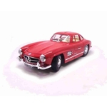 Ficha técnica e caractérísticas do produto Mercedes Benz 300 SL 1954 1:18 Burago Vermelha