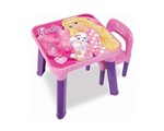 Ficha técnica e caractérísticas do produto Mesa com Cadeira Infantil Barbie - Fun