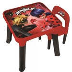 Ficha técnica e caractérísticas do produto Mesa com Cadeira LadyBug - Miraculous - Fun Toys