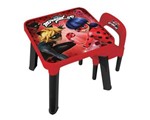 Ficha técnica e caractérísticas do produto Mesa com Cadeira Miraculous Ladybug - Fun