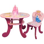 Ficha técnica e caractérísticas do produto Mesa com Cadeira Princesas com Castelo ao Centro - Fun Spaces
