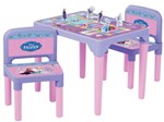 Mesa com 2 Cadeiras e Jogos Frozen Disney - Multibrink