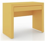 Ficha técnica e caractérísticas do produto Mesa Computador Simples 1 Gaveta Amarelo - Movelbento
