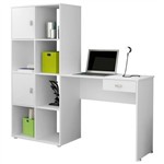 Ficha técnica e caractérísticas do produto Mesa de Escritório America Branco Artely