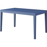 Ficha técnica e caractérísticas do produto Mesa de Jantar 120 Leblon Azul (75x120x80cm) - Orb